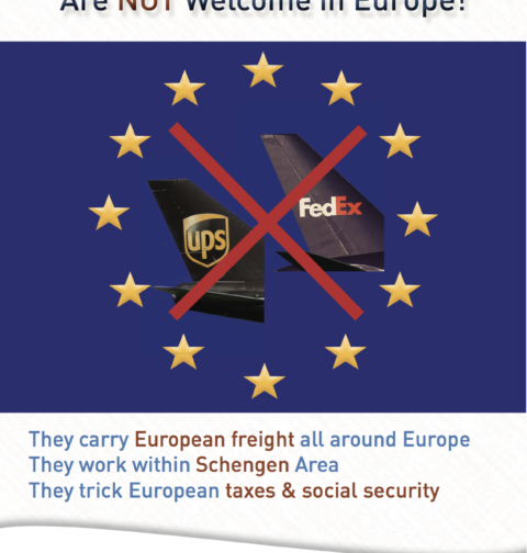 FedEx-UPS Pilots Not Welcome