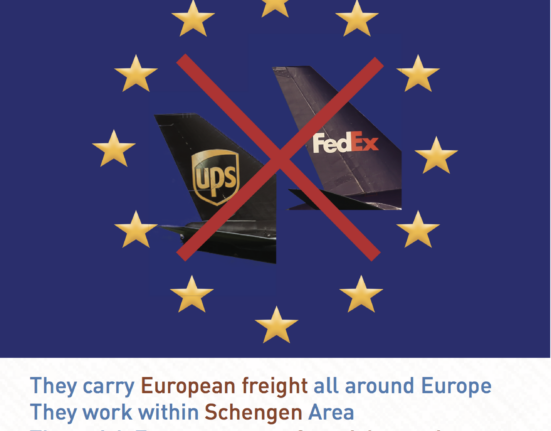 FedEx-UPS Pilots Not Welcome